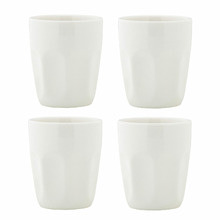 White Basics 200ml Latte Cups (Set of 4)