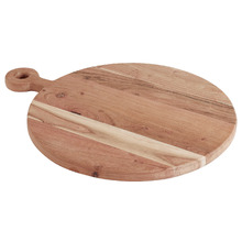 Menara Round Acacia Wood Serving Paddle
