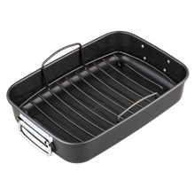 BakerMaker Non-Stick Carbon Steel Roaster with Rack