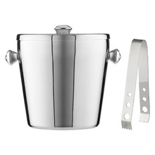 2 Piece Cocktail & Co Ice Bucket & Tong Set
