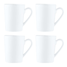 Cashmere 450ml Fine Bone China Tall Mugs (Set of 4)