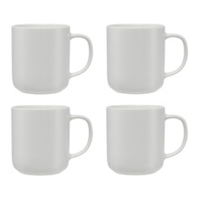 White Basics 460ml Porcelain Mugs (Set of 4)