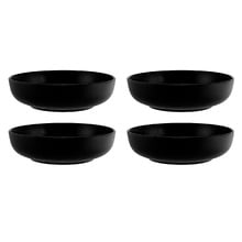 Midnight Caviar 22cm Coupe Bowls (Set of 4)