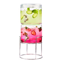 Refresh 7.6L Dual Drink Dispenser with Stand
