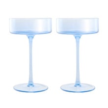 Glamour 240ml Coupe Glasses (Set of 2)