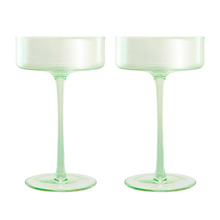Glamour 240ml Coupe Glasses (Set of 2)