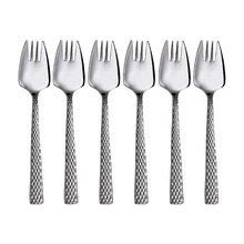 Diamonds Stainless Steel Buffet Forks (Set of 6)
