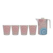 5 Piece Lou Martin Melamine Jug & Tumbler Set