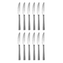 Diamonds Stainless Steel Entree Knives (Set of 12)