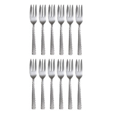 Diamonds Stainless Steel Cake Forks (Set of 12)