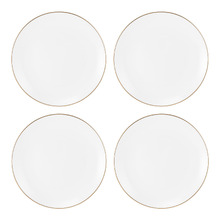 White 19cm Porcelain Coupe Side Plates (Set of 4)