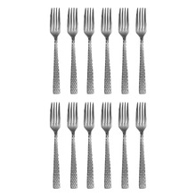 Diamonds Stainless Steel Entree Forks (Set of 12)
