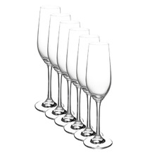 Manhattan 230ml Champagne Flutes (Set of 6)