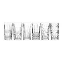 6 Piece Cocktail & Co Mixologist 380ml Highball Glass Set