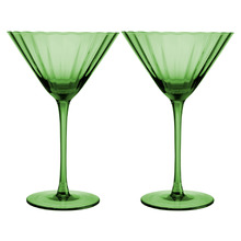 Wicked 258ml Ribbed Martini Glass (Set of 2)