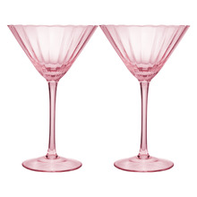 Wicked 258ml Ribbed Martini Glass (Set of 2)