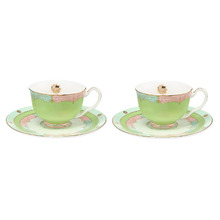 Elphaba Wicked 85ml Porcelain Demi Cups & Saucers (Set of 2)