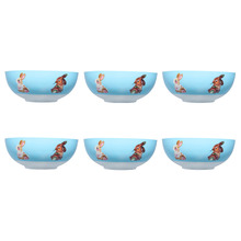 Pete Cromer Barn Friends Bunny 15cm Porcelain Bowls (Set of 6)