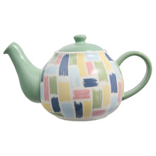 Olde English Brush Stroke Porcelain Teapot