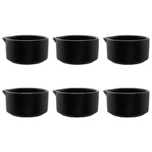 Caviar 130ml Porcelain Sauce Pourers (Set of 6)