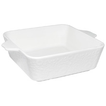 Blooms Square 19cm Porcelain Baking Dish
