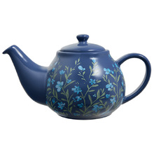 Blue Olde English Porcelain Teapot
