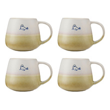 The Mug Club Oceanic Snug Seal 400ml Stoneware Mugs (Set of 4)