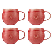 The Mug Club Amore Snug 460ml Stoneware Mugs (Set of 4)