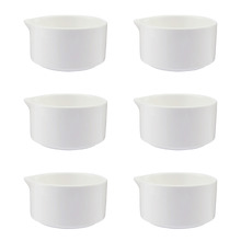 White Basics 130ml Porcelain Sauce Dishes (Set of 6)
