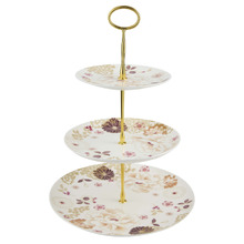 Kimono 3-Tier Fine Bone China Cake Stand