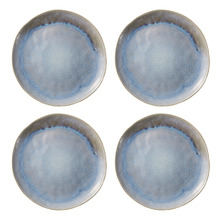 Lunara 33cm Round Stoneware Platters (Set of 4)