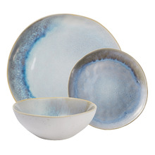 12 Piece Lunara Stoneware Coupe Dinner Set
