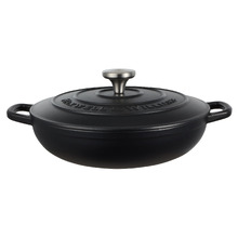Black 3.2L Cast Iron Braiser