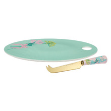 2 Piece Cherish Cheese Board & Knife Set