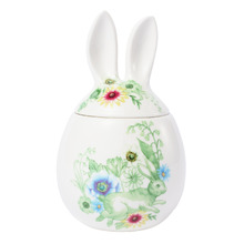 Clover & Cottontail Bunny Porcelain Canister