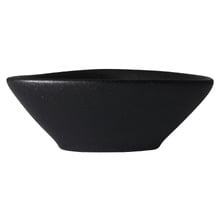 Black Caviar Triangular Porcelain Sauce Bowls (Set of 12)