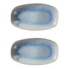 Lunara Oblong Stoneware Platters (Set of 2)