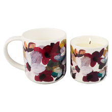 2 Piece Magnolia Mug & Candle Set