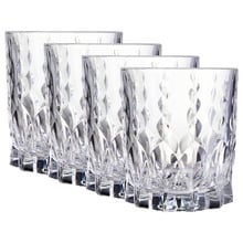 Francesca 320ml Glass Tumblers (Set of 4)