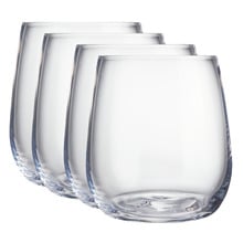 Sofia 370ml Glass Tumblers (Set of 4)