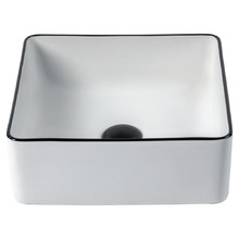 Montalto 365mm Square Ceramic Above Counter Basin