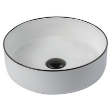 Montalto 360mm Round Ceramic Above Counter Basin