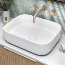 Amaroo 500mm Rectangular Ceramic Above Counter Basin