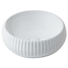 Seymour 400mm Round Ceramic Above Counter Basin