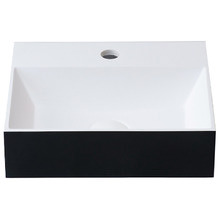 Oxford 365mm Solid Surface Centre Tap Wall-Hung Basin