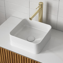 Amaroo 300mm Square Ceramic Above Counter Basin