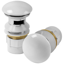 EQ 32mm Ceramic Pop-Up Waste with Overflow