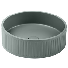 EQ 400mm Round Concrete Above Counter Basin