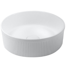 Piper 370mm Round Ceramic Above Counter Basin