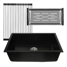 Grange 680mm Single Granite Kitchen Sink Package